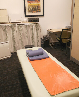 リフレッシュ&ヘルスケアルームの様子