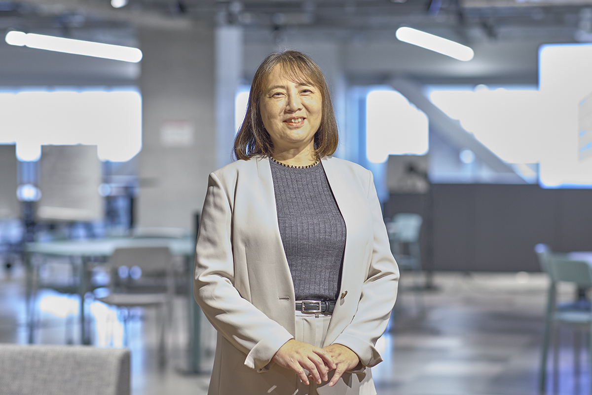 富士通ラーニングメディア担当者の写真2