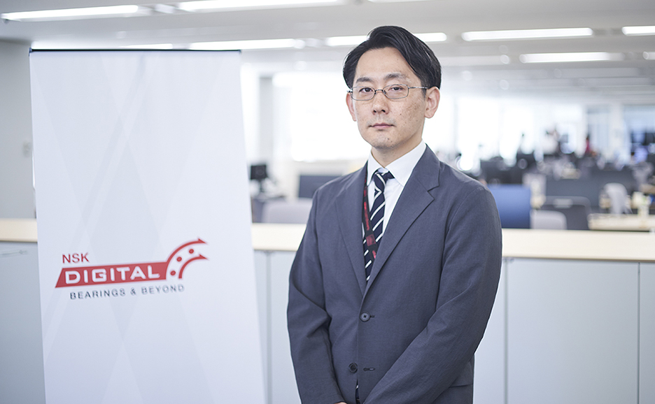 日本精工株式会社 デジタル変革本部変革推進室室長 徳増誠様