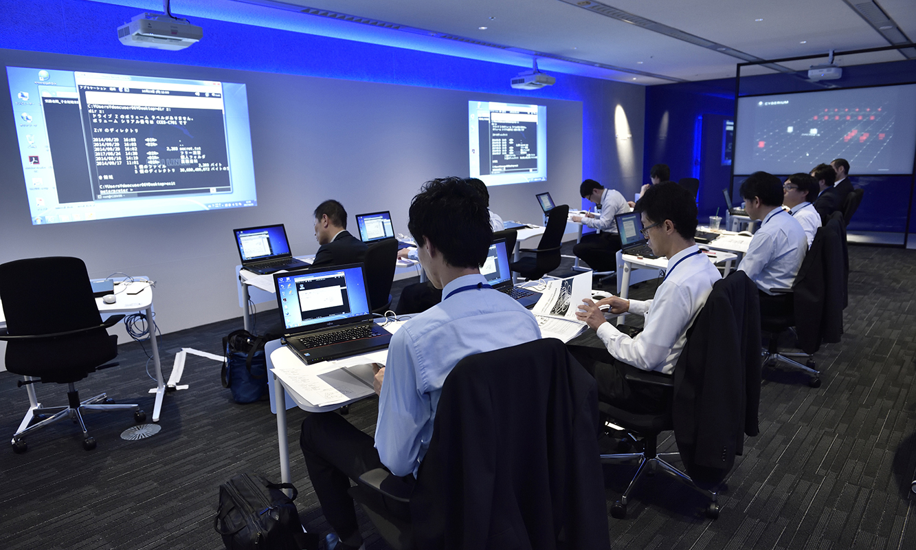 「CYBERIUM(サイベリウム)/Shinagawa」での実際の研修風景