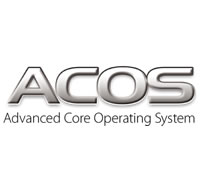 ACOSと表記されたロゴ。Advanced Core Operating Systemの略語が下部に添えられています