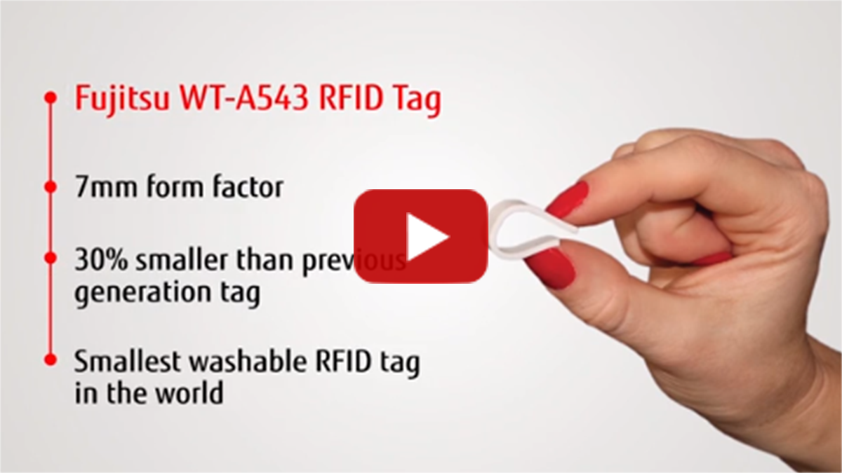 Fujitsu WT-A543 RFID Tag Video Thumbnail