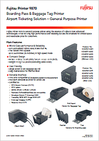 Fujitsu Printer 9870 thumbnail