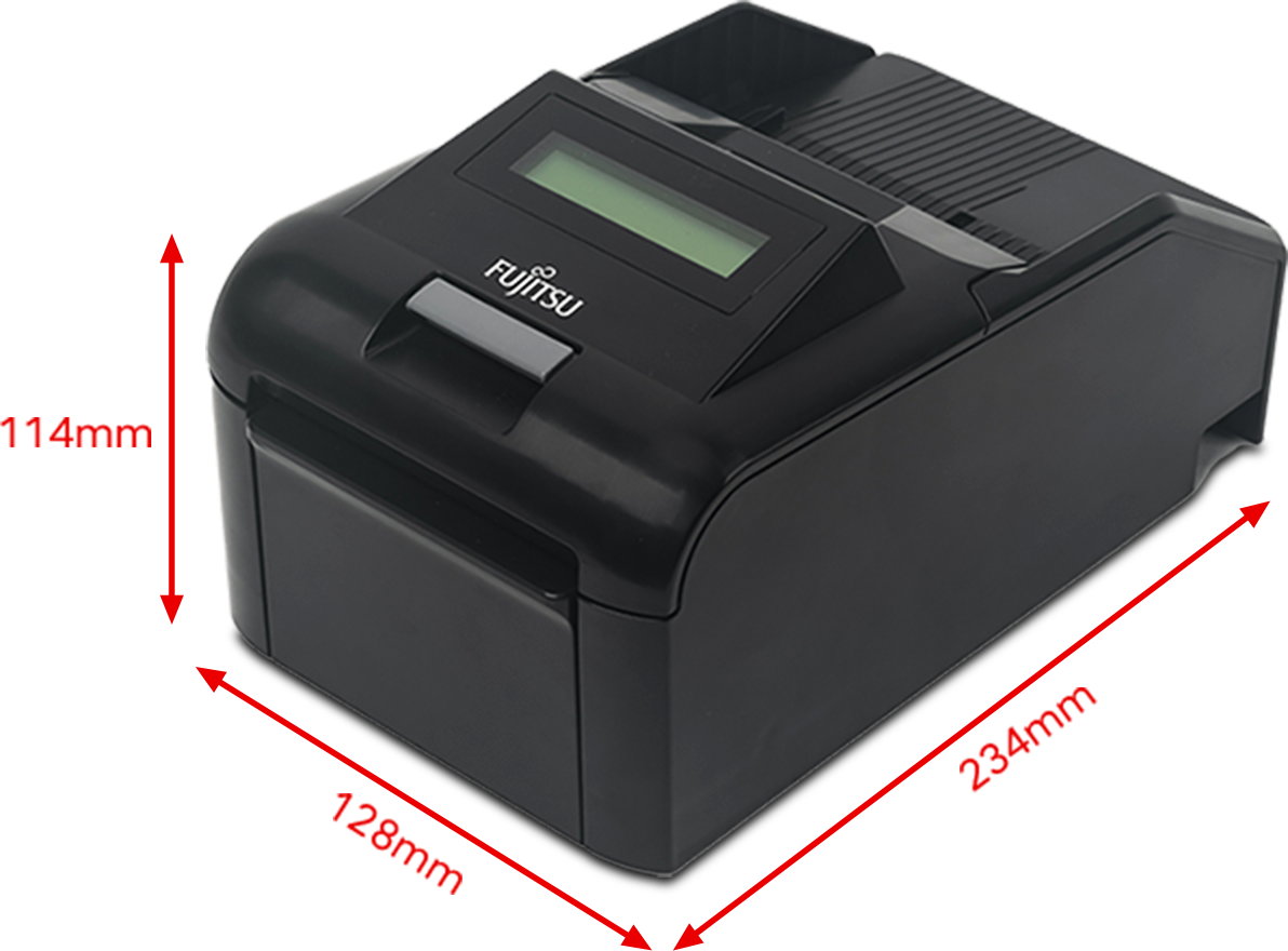 Fujitsu Printer 9890Cのサイズ