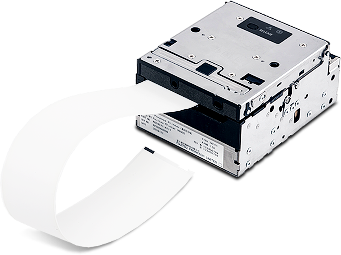 特別仕様のバゲージタグに対応するFujitsu Printer 9890S