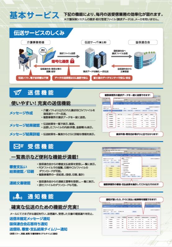 介護請求伝送サービス資料
