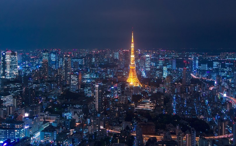 夜景,東京タワー