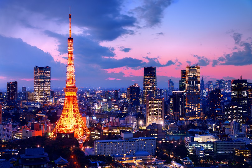 夜景, 東京タワー