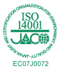 ISO14001認証マーク