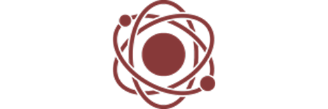 原子と電子を模したアイコン