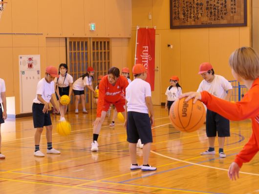 Kawasaki City Friendship Sports classes (Women’s basketball club)