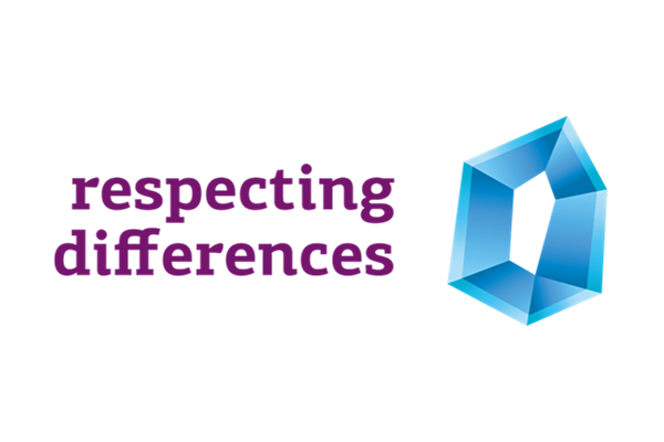 エストニアWe respect differencesのロゴ