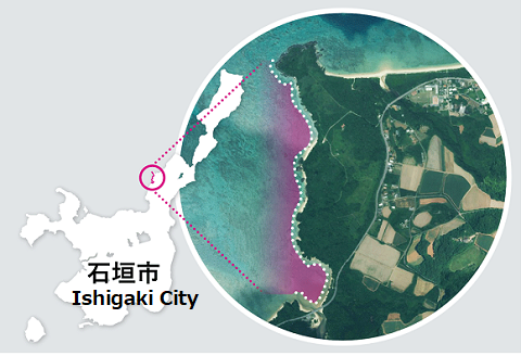 Location of Nosoko Umishobu Colony (Nationally Certified Sustainably Managed Natural Site)