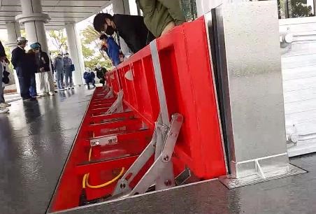 (d)起伏式ゲート