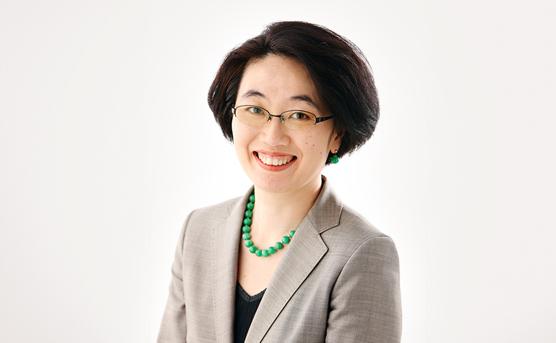 A photograph of Yuko Kimijima