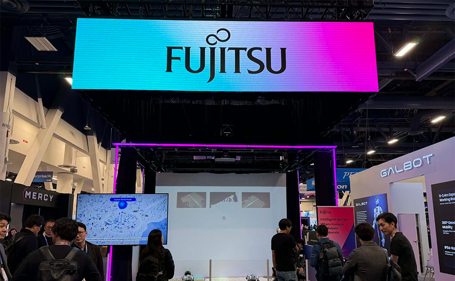 富士通ブースのイメージ