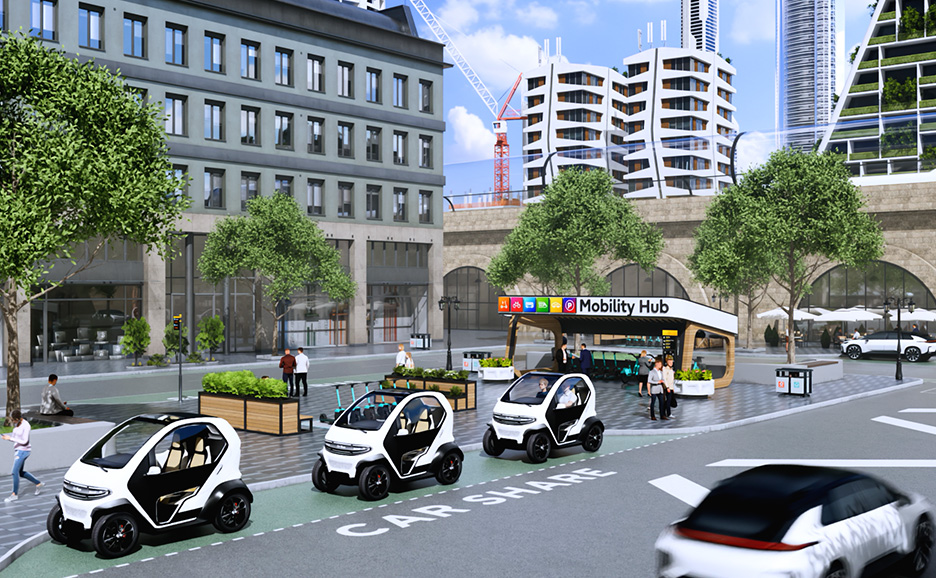 Zukunkt der urbanen Mobilität