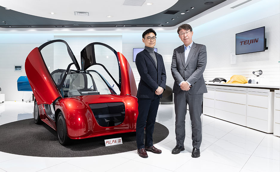 富士通 清水 誠と帝人株式会社 舩生 幸宏氏